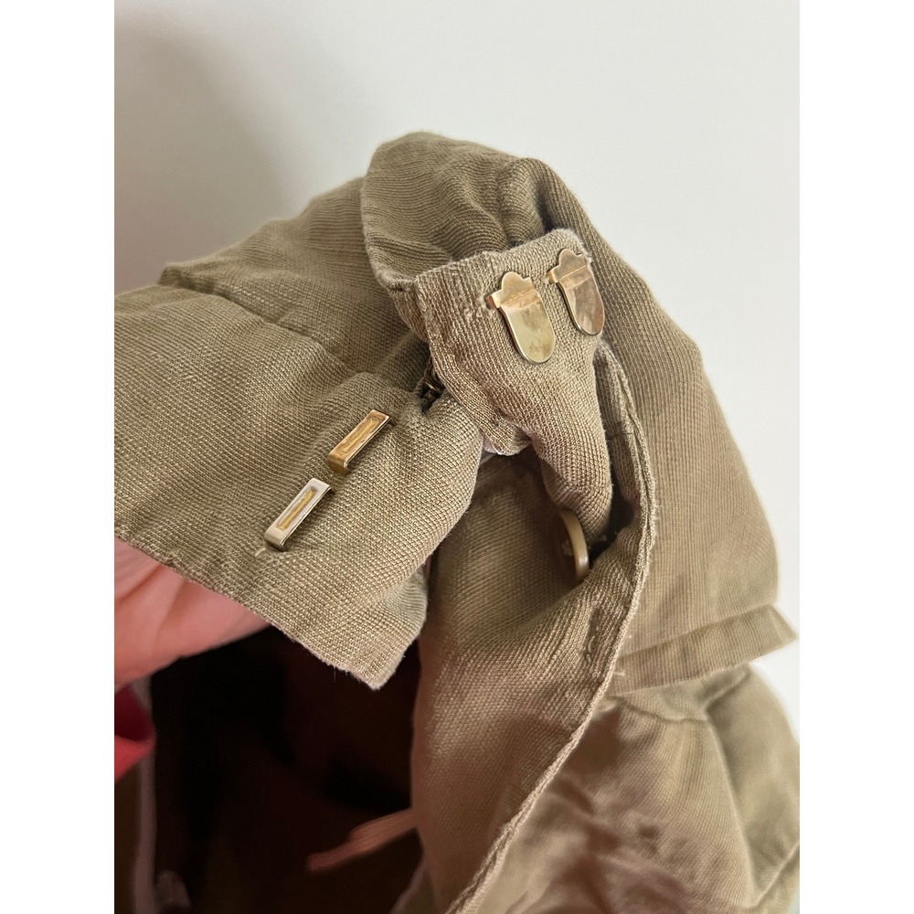 Wilfred Pants Linen Blend Olive Green Lightweight Spring Women Size 2 - Picture 9 of 11